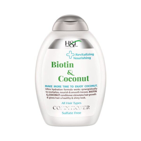 HERBA TECH BIOTIN & COCONUT - REVITALIZING & NOURISHING CONDITIONER