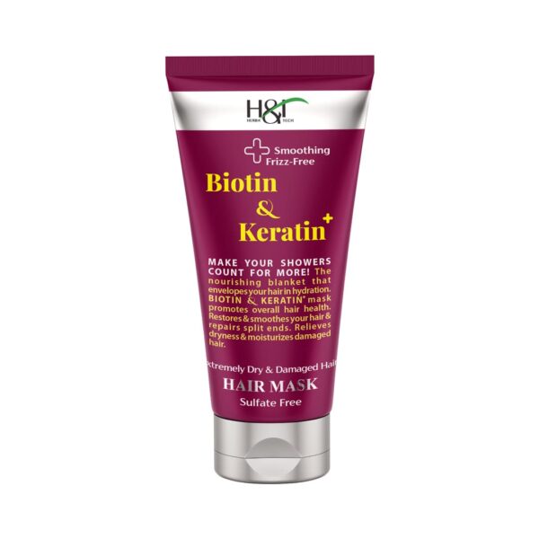 HERBA TECH BIOTIN & KERATIN – SMOOTHING & FRIZZ-FREE MASK