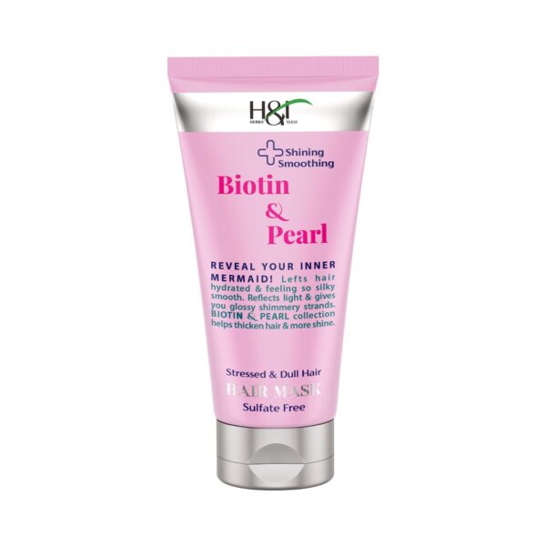 HERBA TECH BIOTIN & PEARL SHINING & SMOOTHING STRANDS MASK